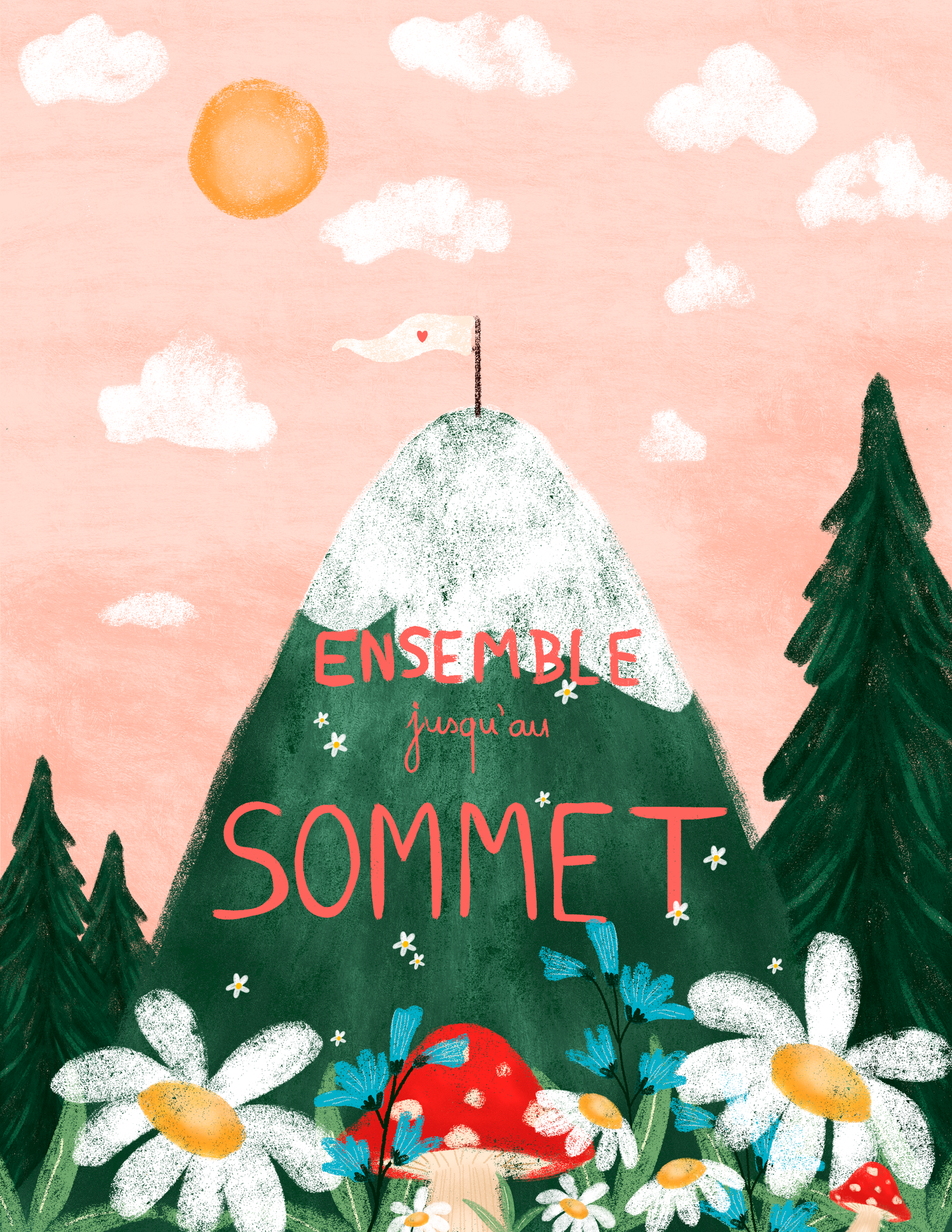 Carte de saint Valentin, fait au Québec, carte de souhaits, Montréal, fait au Canada