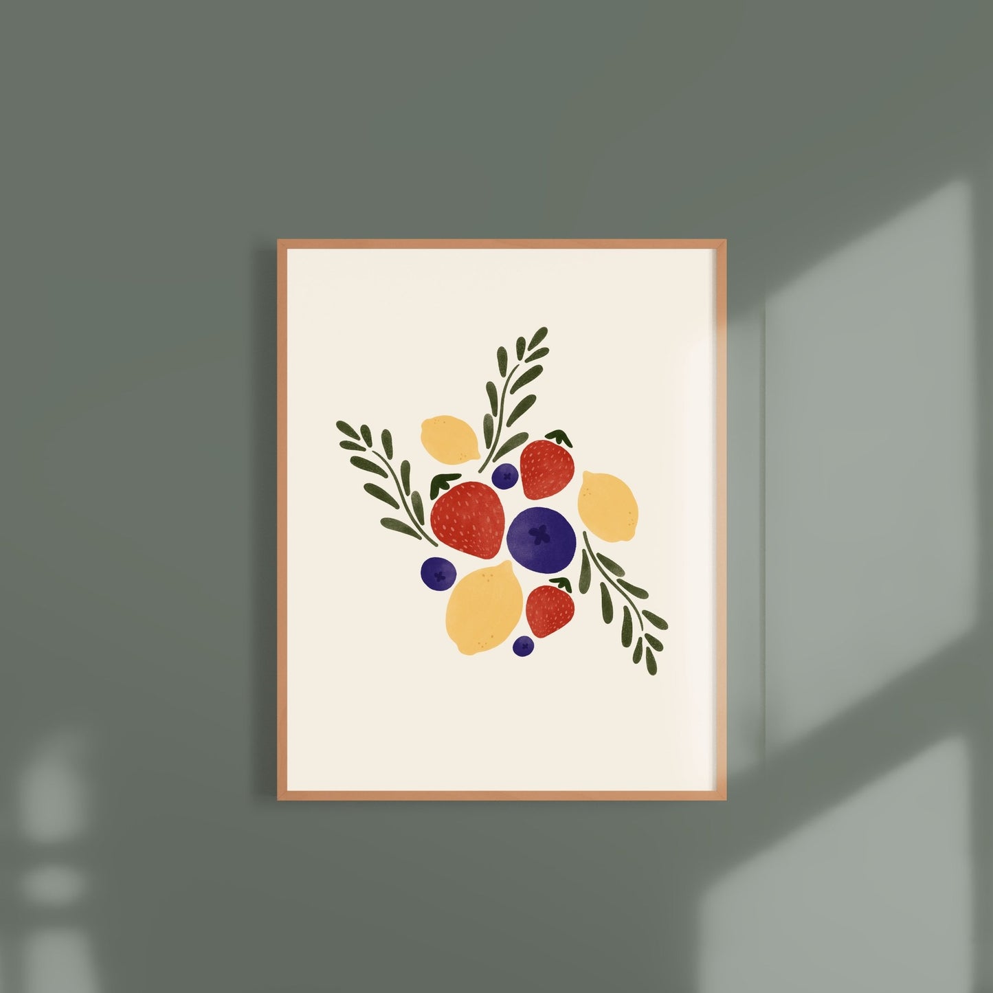 Affiche - Citron & Baies - Citron & Miel