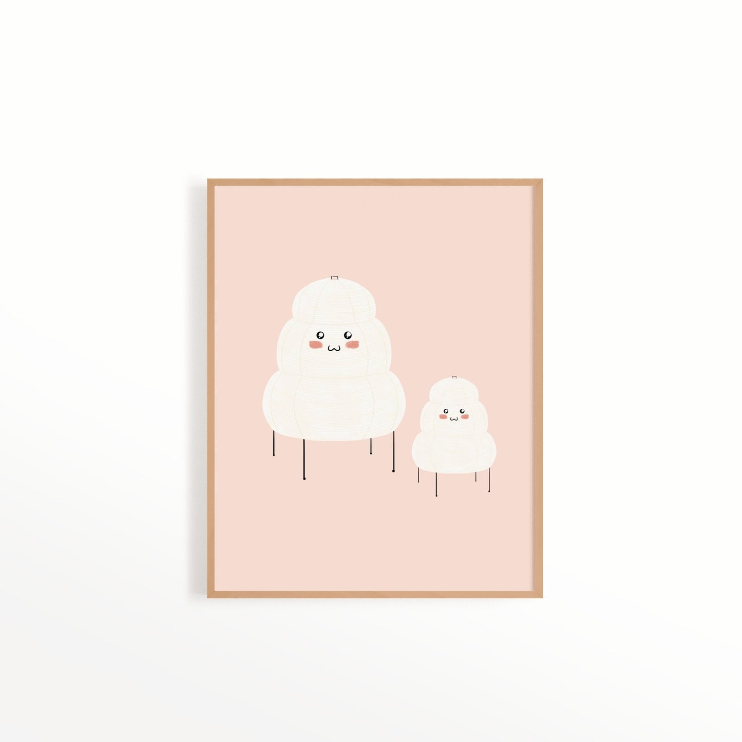 Affiche - Lampes papier de riz - Citron & Miel