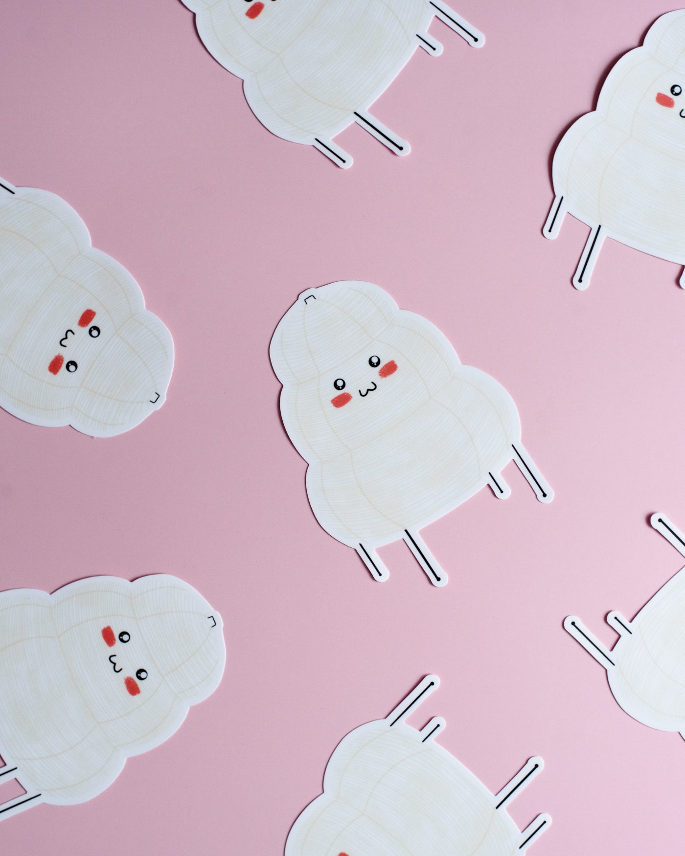 Autocollant vinyle durable - Lampe Papier de riz croupi - Citron & Miel