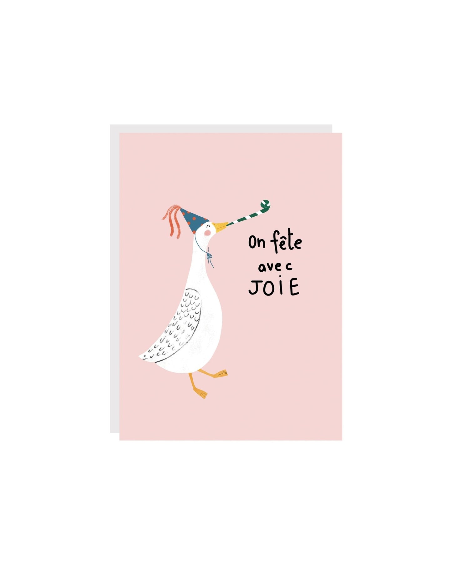 Carte de souhaits - On fête avec JOIE - Citron & Miel