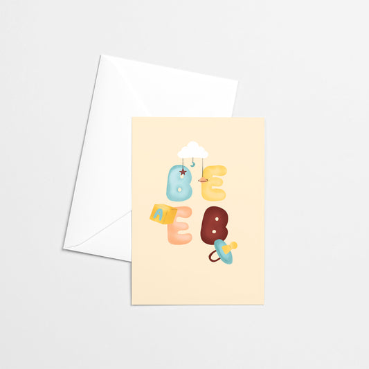 Carte de souhaits - Bébé