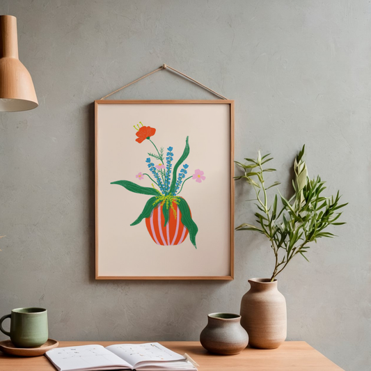 Affiches - Vase coloré