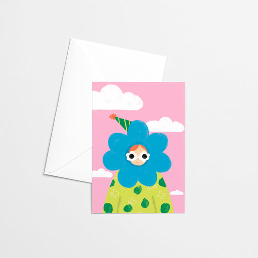 Greeting card - Rare flower