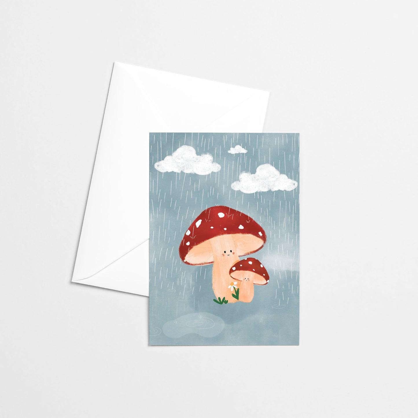 Carte de souhaits - Maman champignon