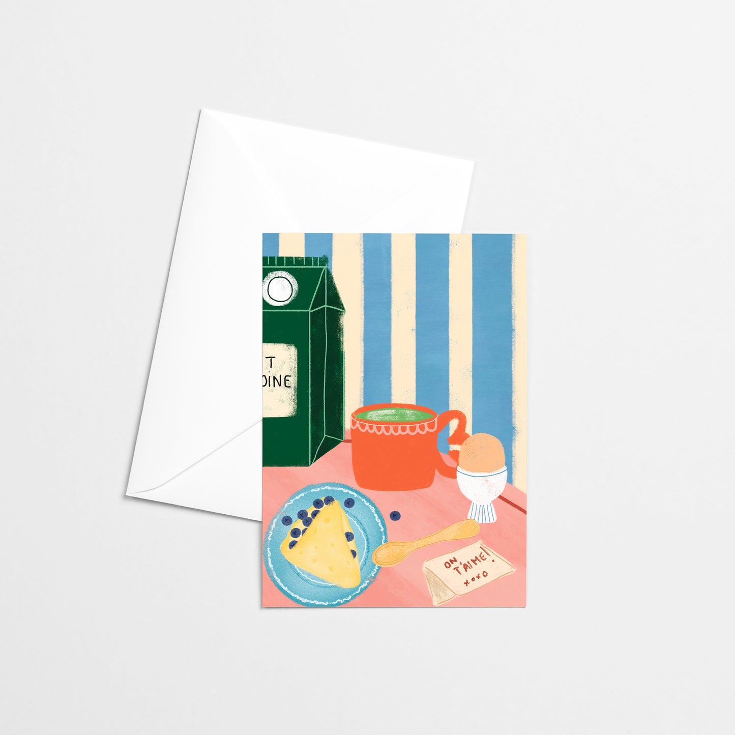 Carte de souhaits - Déjeuner