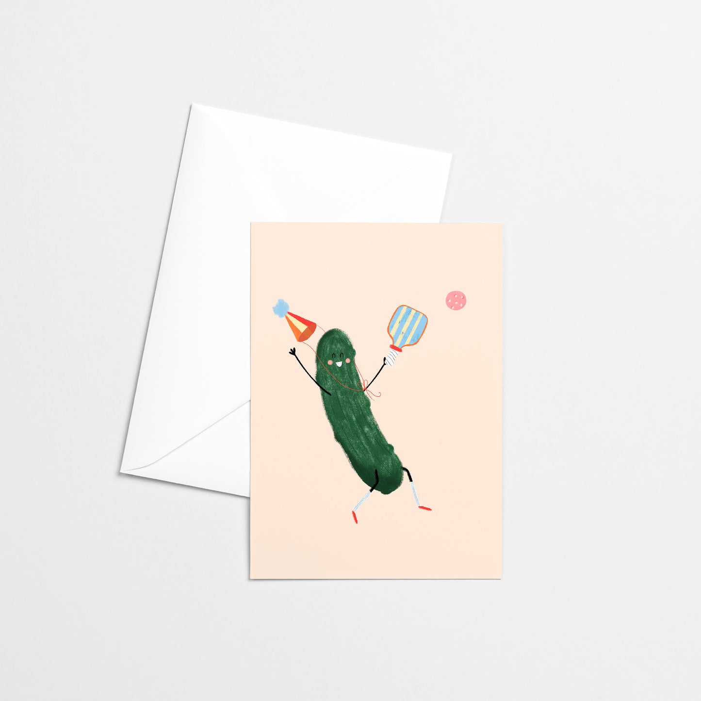 Carte de souhaits - Pickle fête