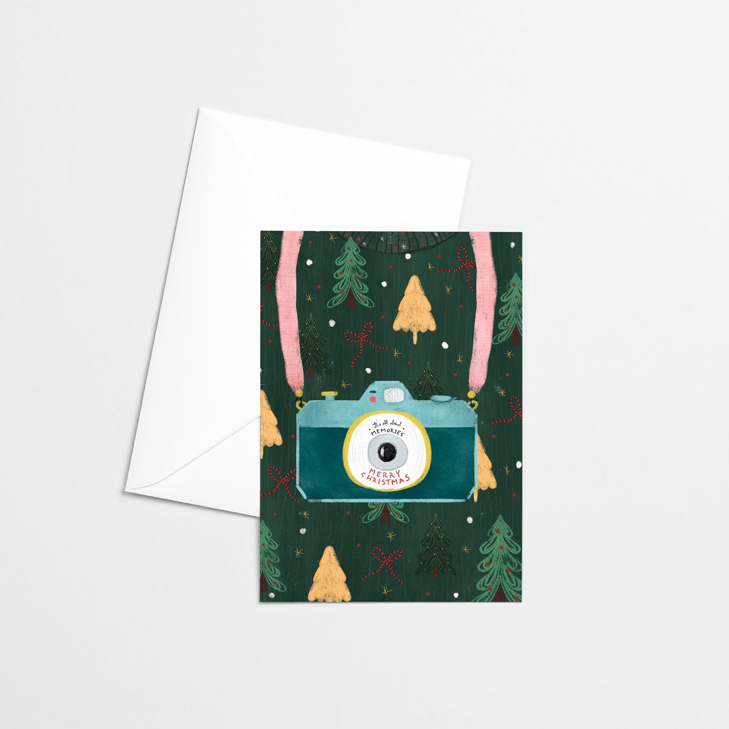 Carte de Noël - Appareil photo