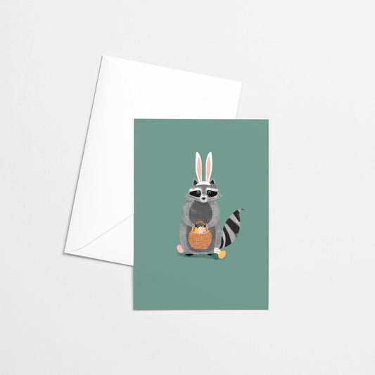 Carte de souhaits - Raton de Pâques - Citron & Miel